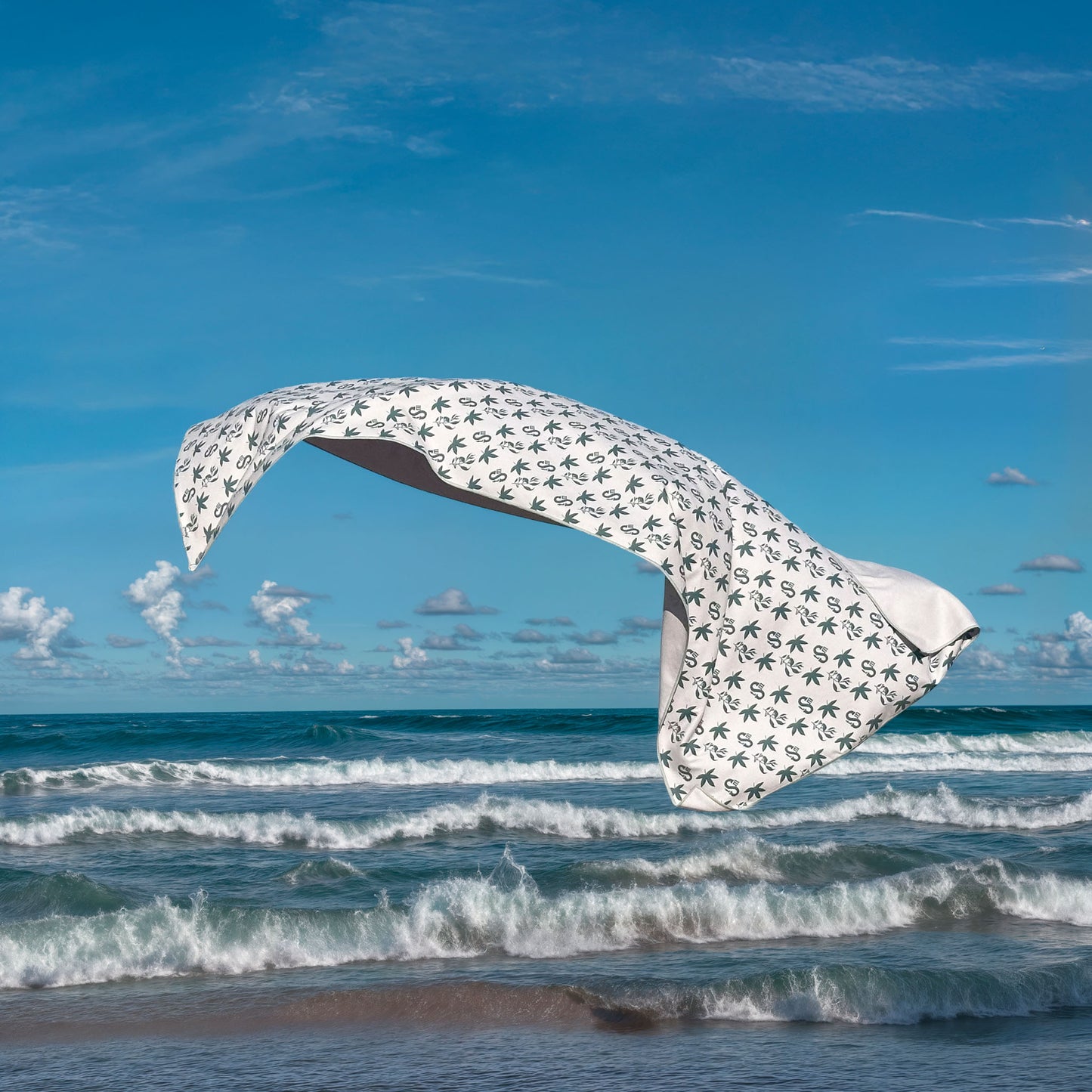 Olive Sand Free Towel
