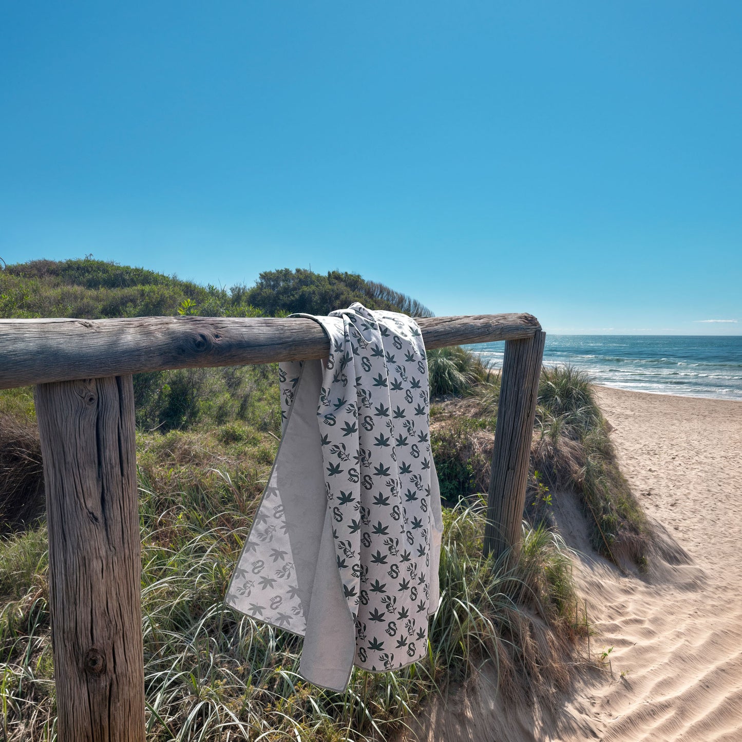 Olive Sand Free Towel