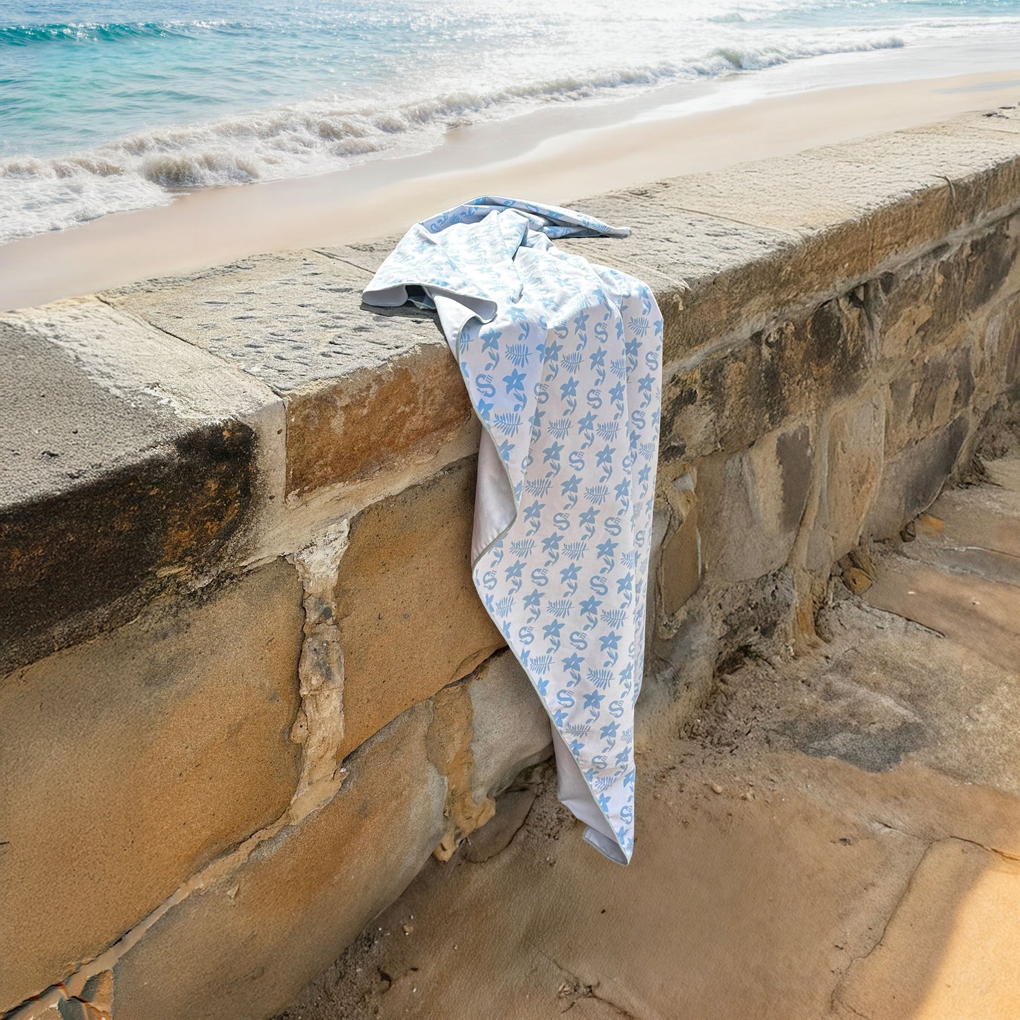 Baby Blue Sand Free Towel