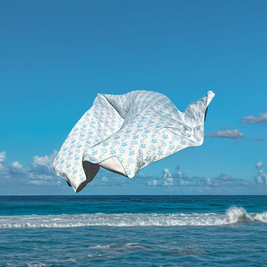 Baby Blue Sand Free Towel